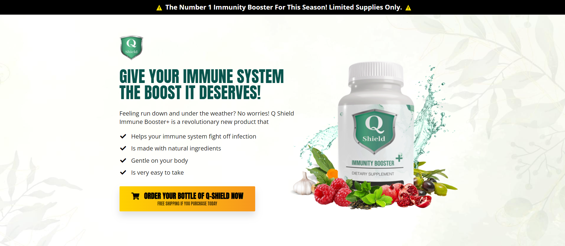 Q Shield Immunity Booster + thumbnail